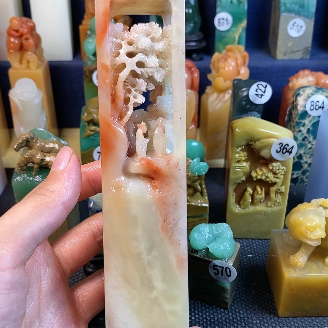 老挝石篆刻作品展