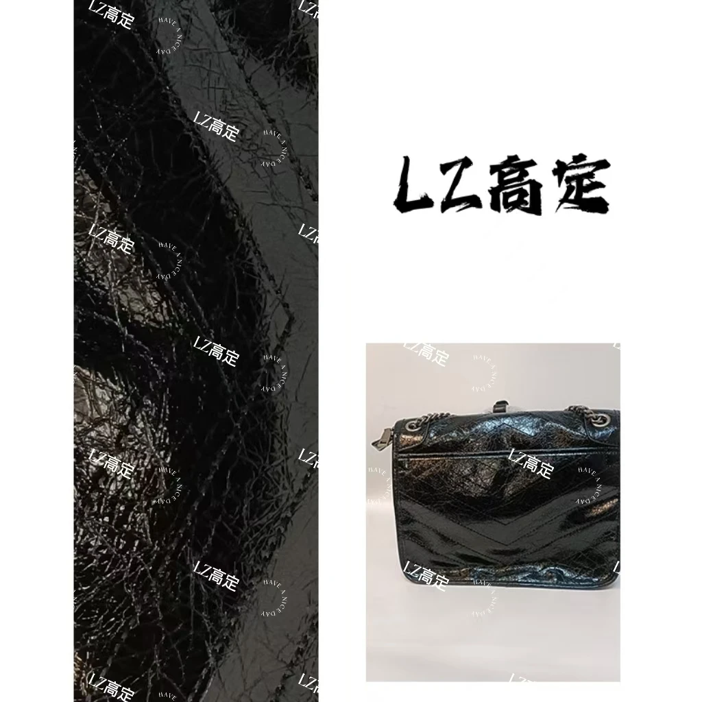 【LZ高定】包包女2024新款潮简约百搭韩版软皮斜挎包邮差包