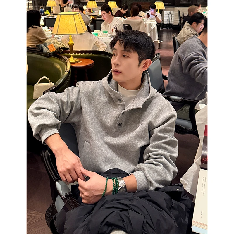 《CCSS 曹老板春季》NINI重磅男女同款休闲百搭长袖连帽套头卫衣