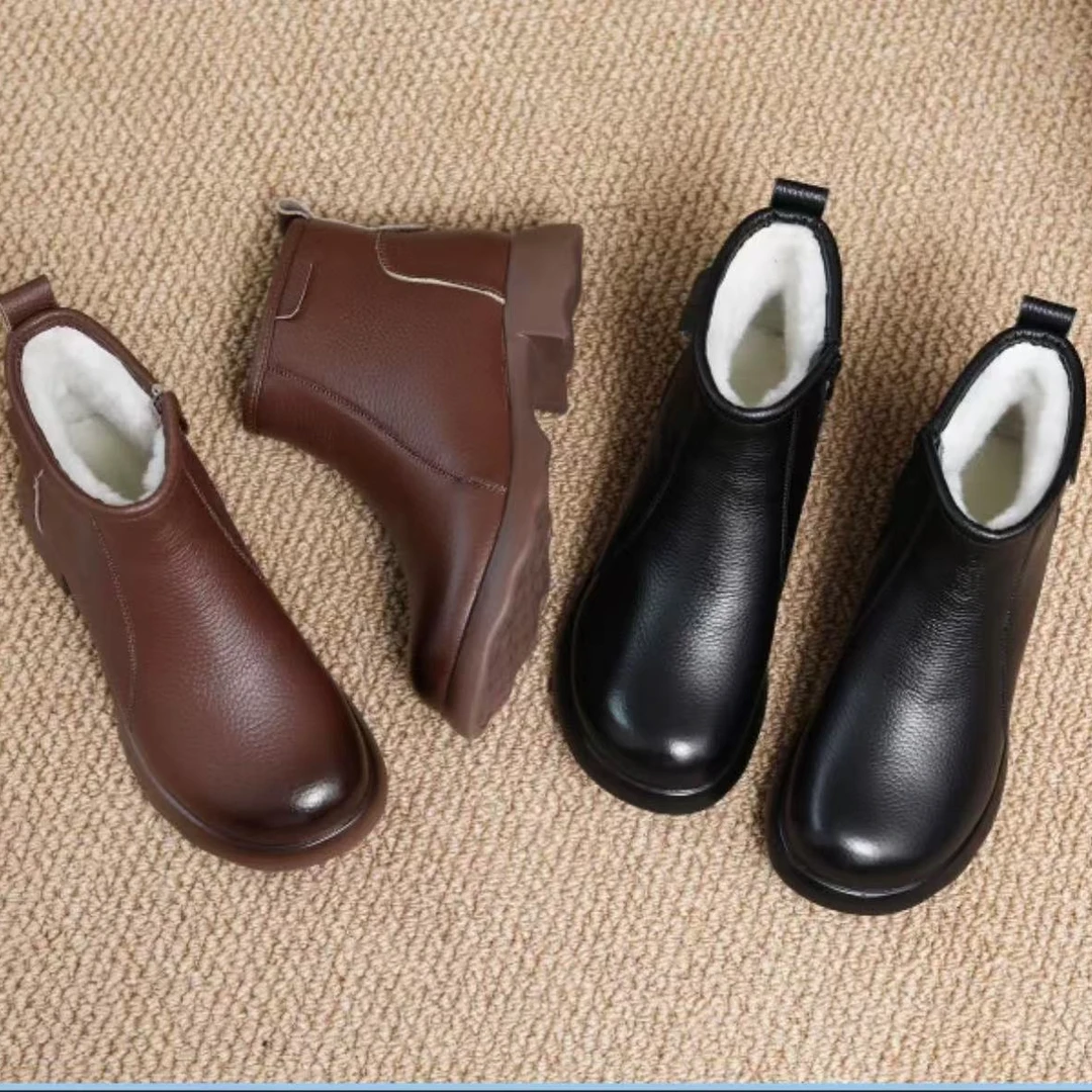 【品牌力荐】秋冬舒适时尚气质高级洋气小靴子2736