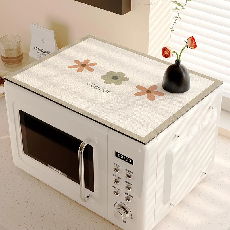 【小扬哥推荐】微波炉防尘罩盖垫冰箱专用垫遮尘防尘垫烤箱耐高温