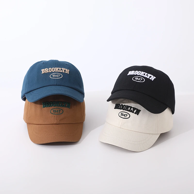 夏款防晒帽百搭鸭舌帽休闲儿童棒球帽宝宝帽子球帽遮阳春款夏季