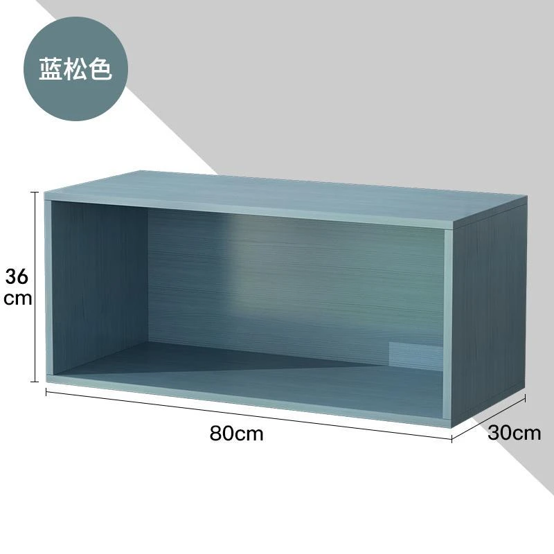 【小扬哥推荐】格子柜自由组合书柜带门楼梯下储物柜家用简易玩具
