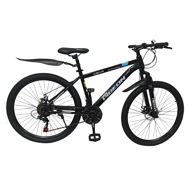 S变速新款飞鸽品牌山地成年人男女式超轻碟刹减震越野赛车