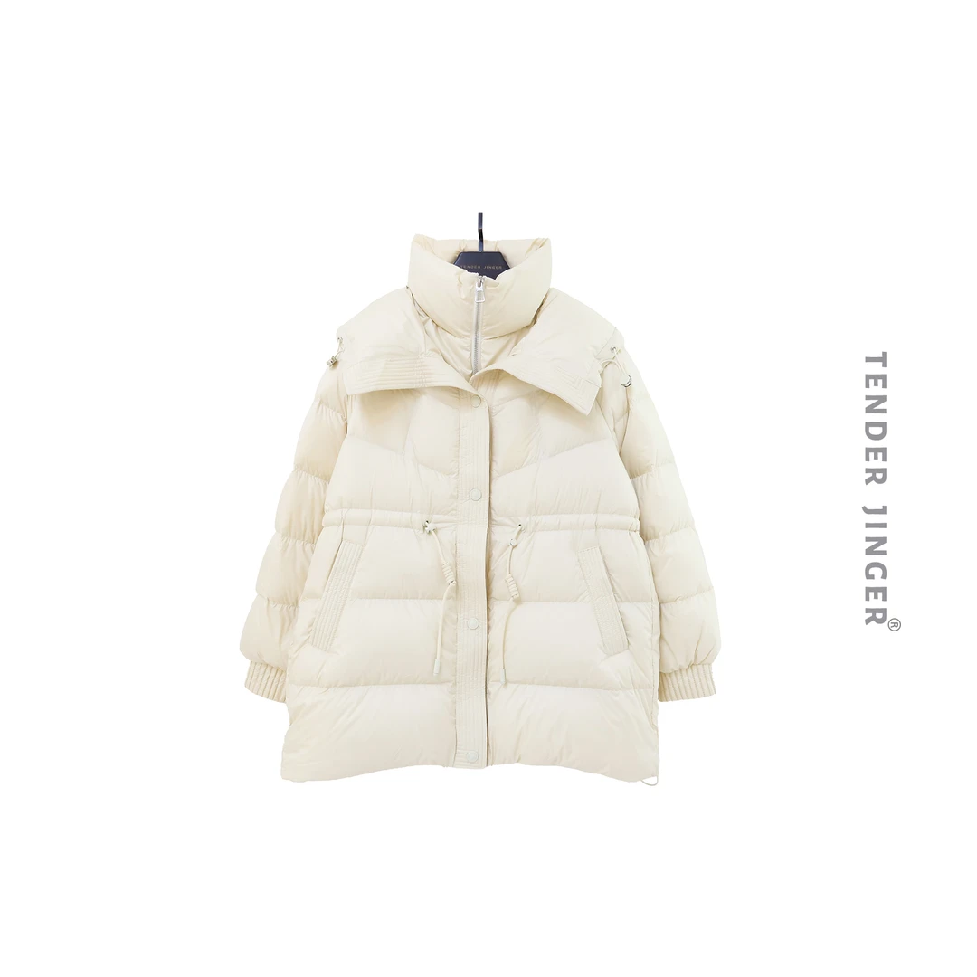 Tender Jinger【专柜】2023秋冬90白鹅绒短外套 T2311ODK49658