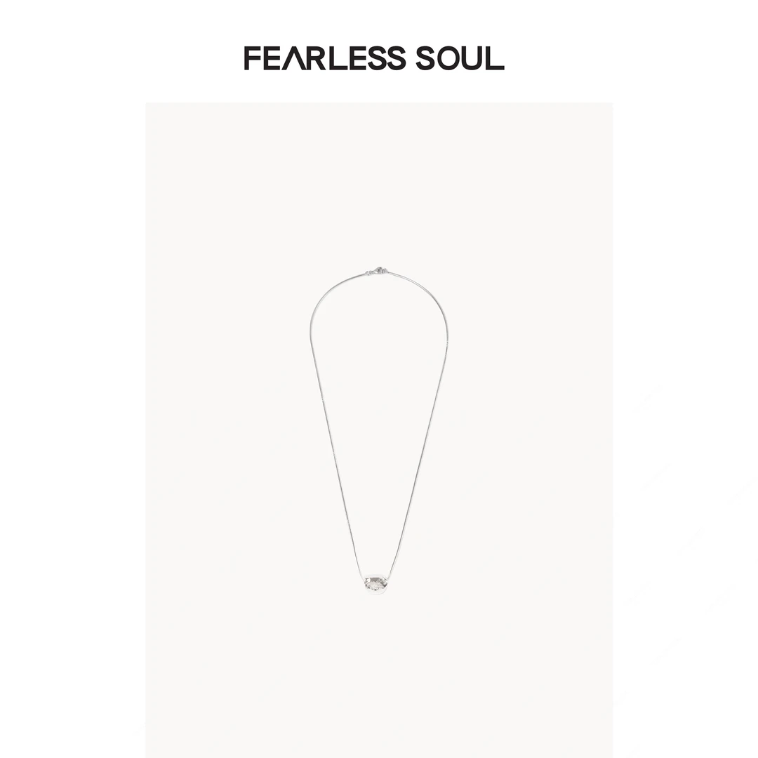 坠链均925银 TFF X FS  极简轻奢小众吊坠项链配饰  6206 &