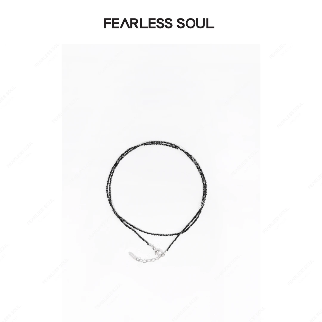 非金属仿珍珠项链 TFF X FS 百搭个性双层锁骨项链 8703 &