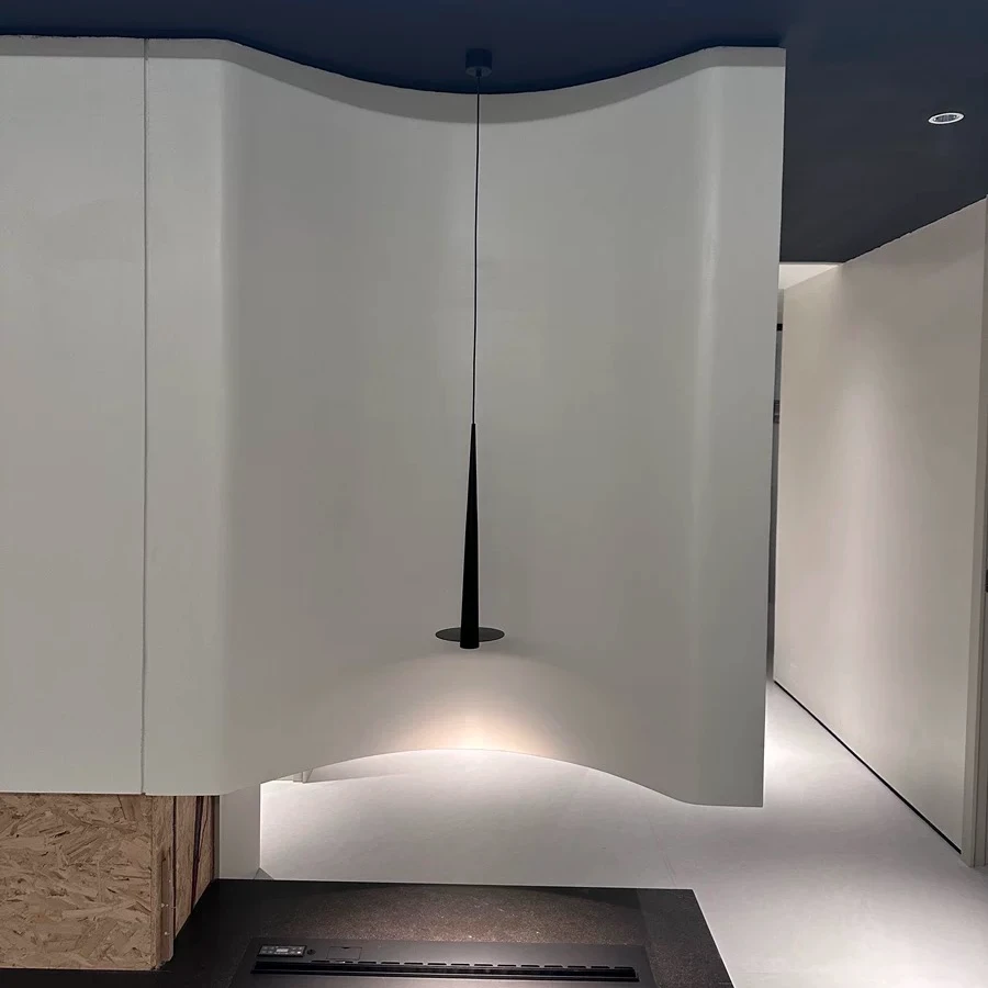 意式极简 现代小吊灯前台创意黑色高端北欧客厅餐厅吧台卧室床头