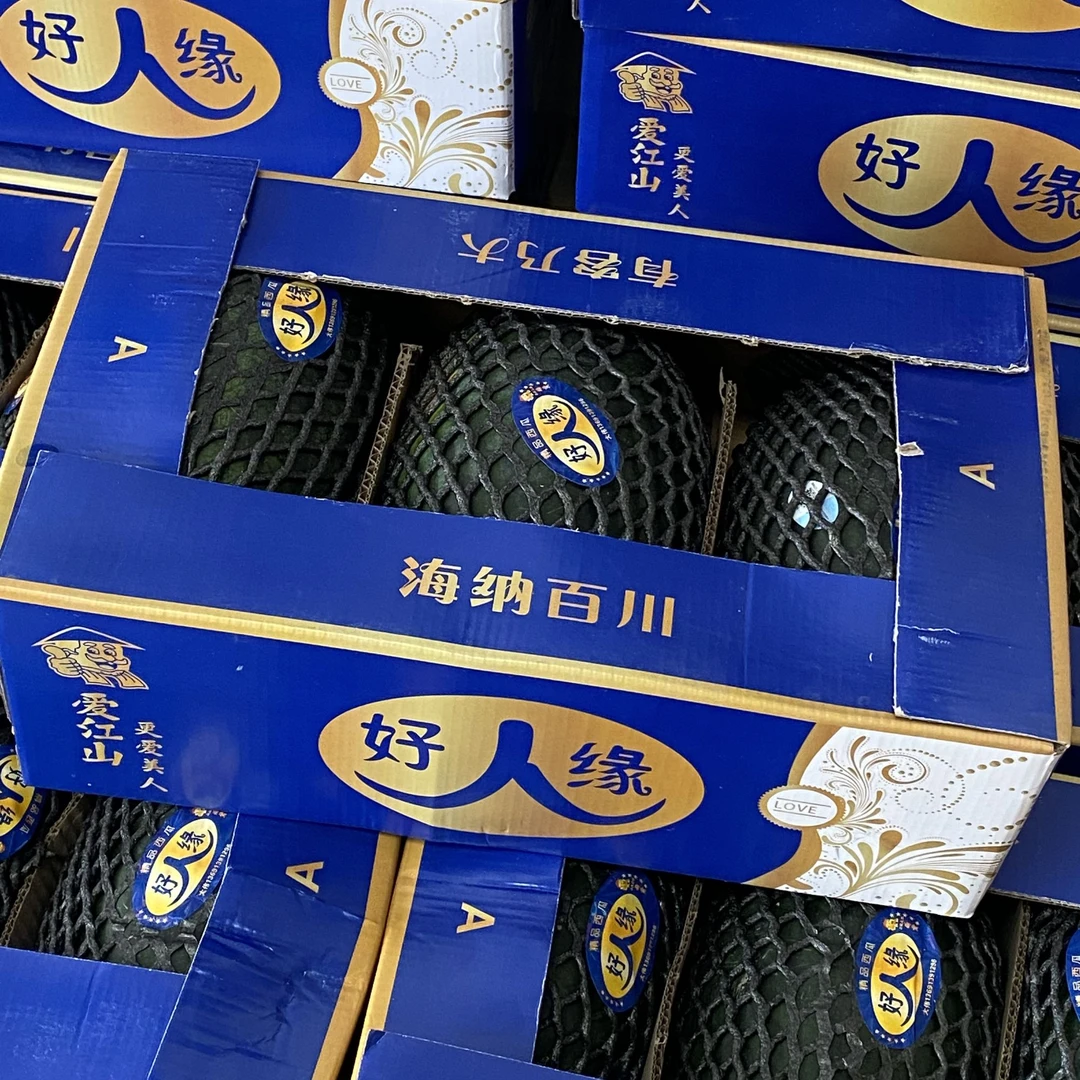 越南黑美人西瓜单个装