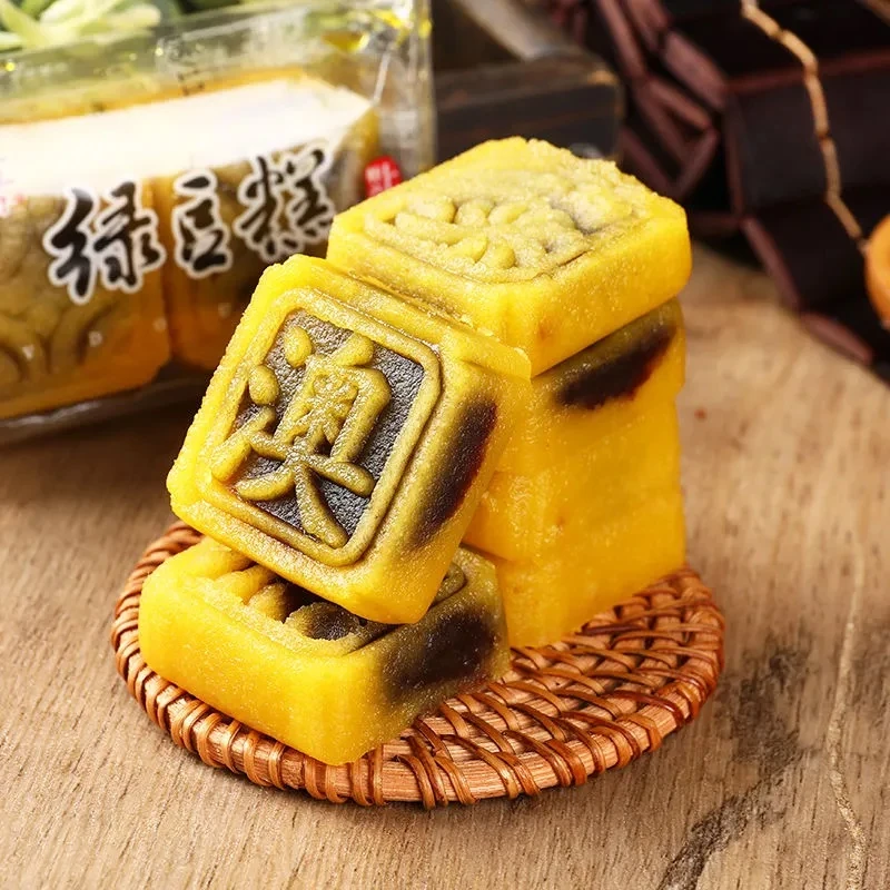 老香斋豆沙绿豆糕细腻正宗上海特产非遗美食500g