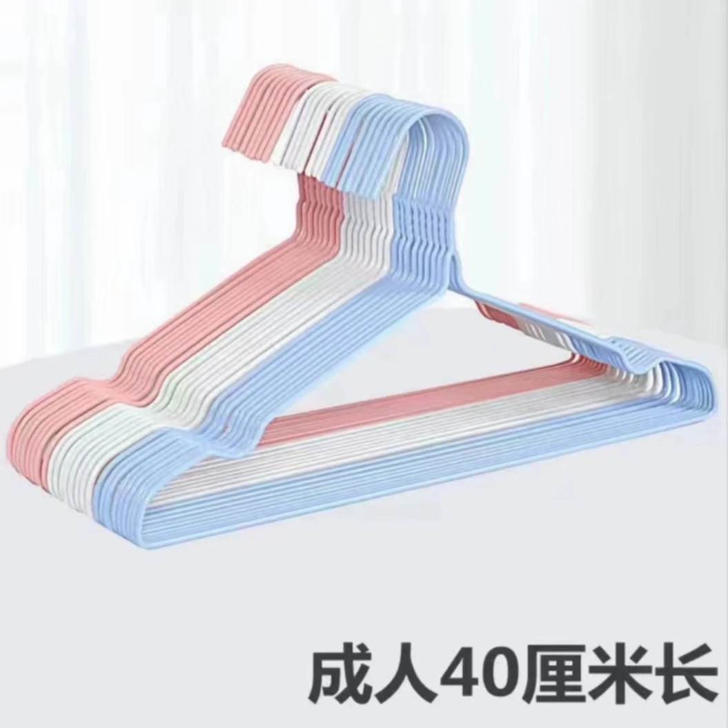 凹槽款晾衣架【10个】家用防滑晾衣服 学生宿舍 晒衣无痕 晾晒