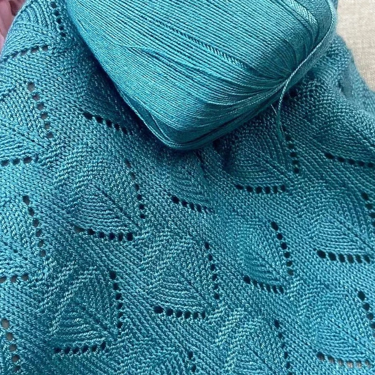 真丝蕾丝线6团价格夏季手编超柔软