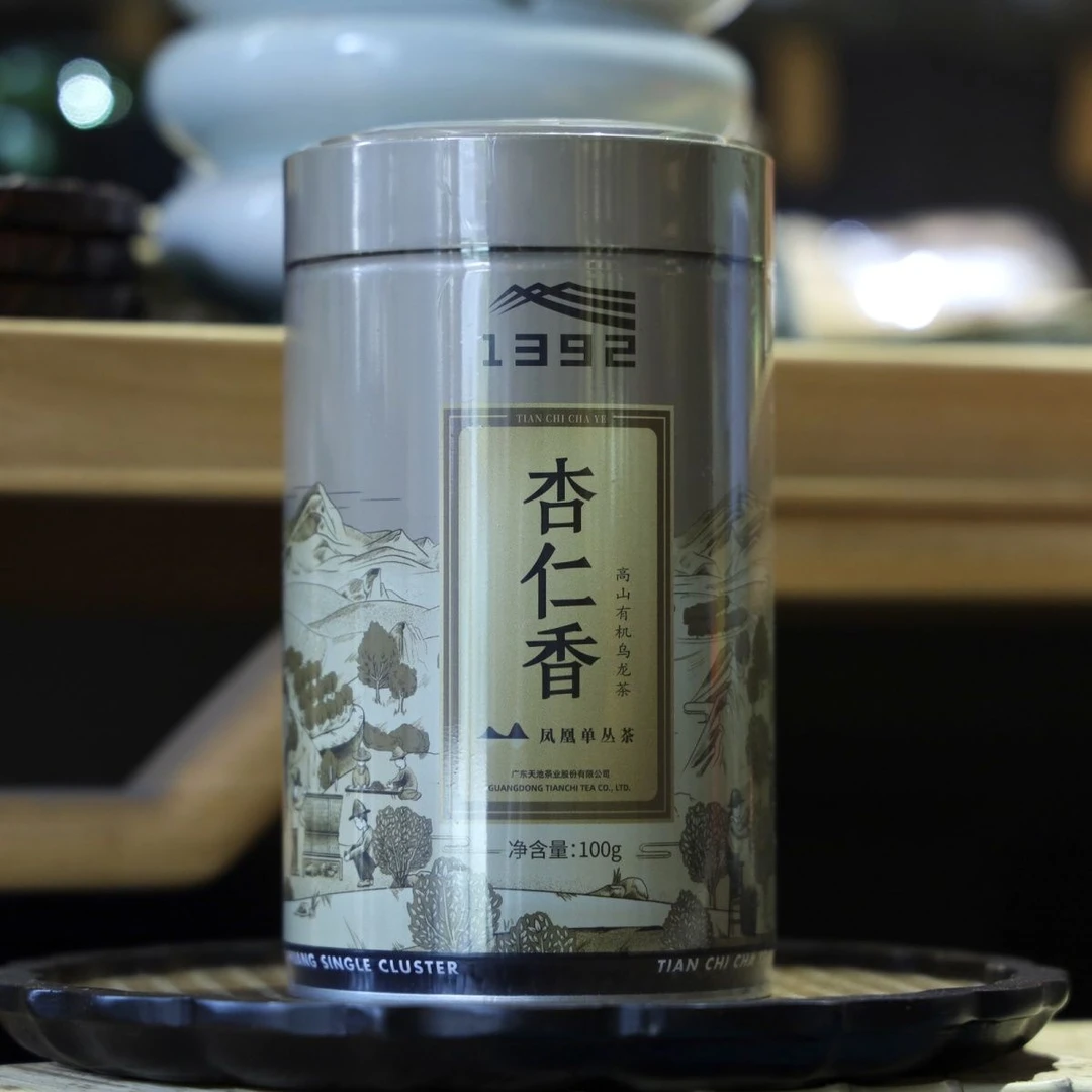 1392天池茶业杏仁香 乌岽顶凤凰单枞茶 七彩系列100g罐装