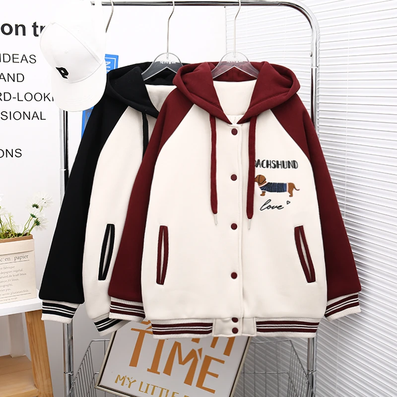 冬季新款女童外套中大童童装休闲宽松洋气潮童外套zb3817简约童品