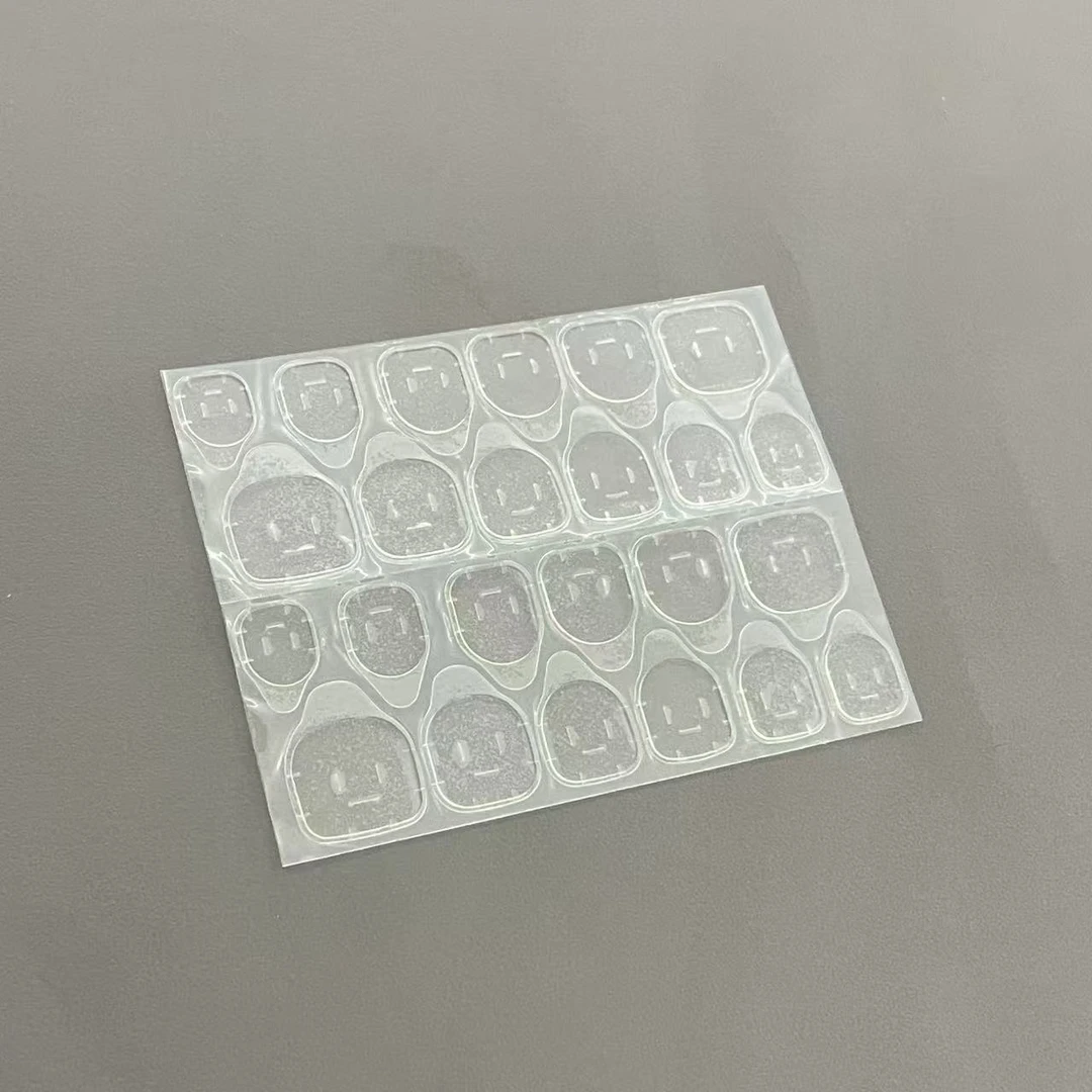 果冻胶黄胶穿戴美甲专用双面胶甲片透明胶防水可拆卸假指甲粘贴胶