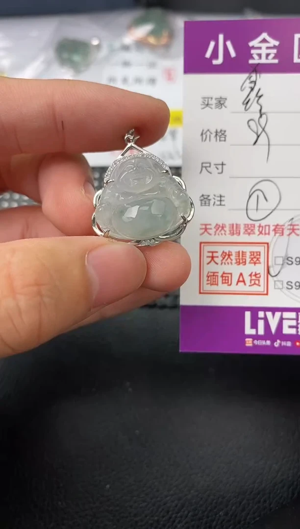 【闪购商品】翡翠颈饰银S925镶嵌·