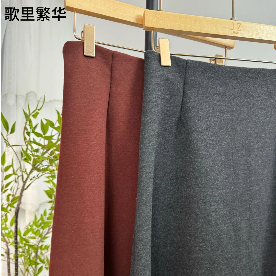 【沐岩专属】G+24年冬季羊绒A版半身裙0120