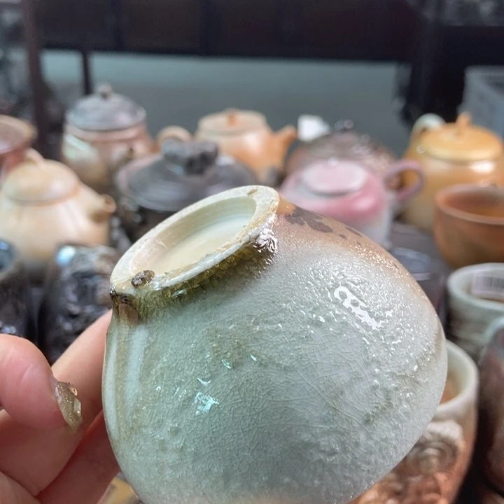 奢瓷柴烧专拍链接495微瑕