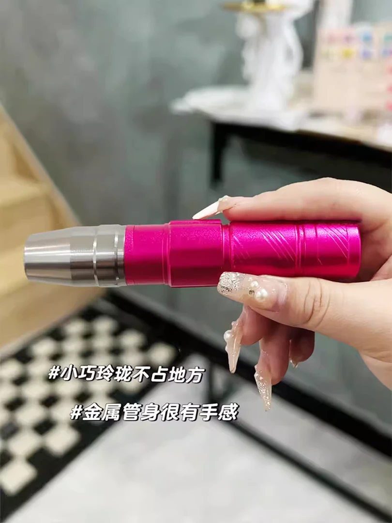 实现美甲自由!速干手持美甲灯小型指甲油胶烤灯光疗一字灯不黑手