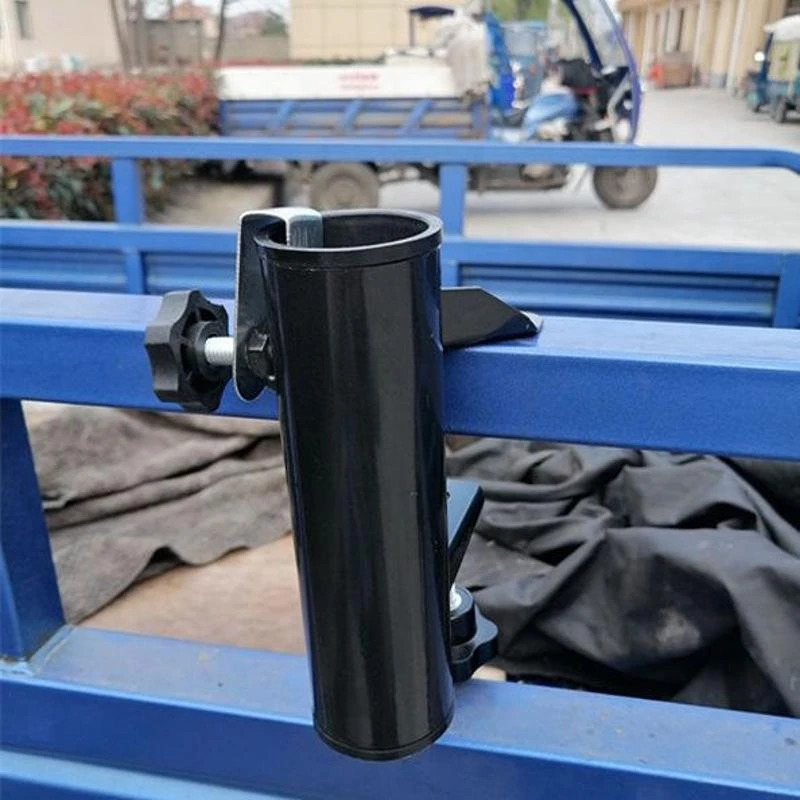 三轮车大伞固定伞夹遮阳伞太阳伞固定支架货车摆摊伞固定神器