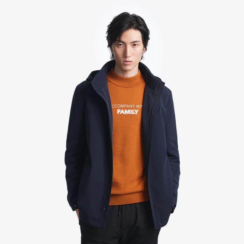 中长版茄克薄羽绒服|VRET3326