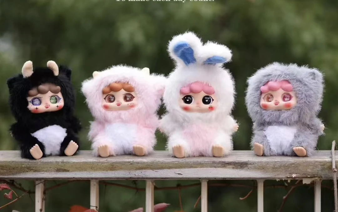 【拆盒】娃三岁MIGO 森林园游会系列毛绒潮玩盲盒