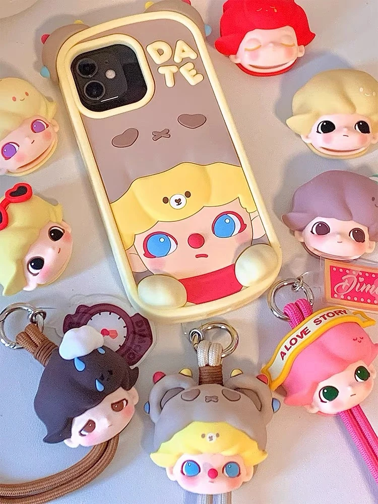 【拆盒】dimoo约会日系列挂绳盲盒包包挂件洞洞鞋花任意diy礼物