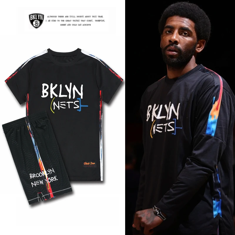 投篮服套装训练服男热身短袖跑步运动上衣速干透气篮球服运动T恤