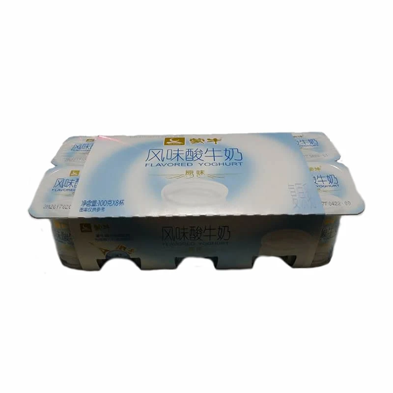 蒙牛原味圆周杯酸奶100g*8/板