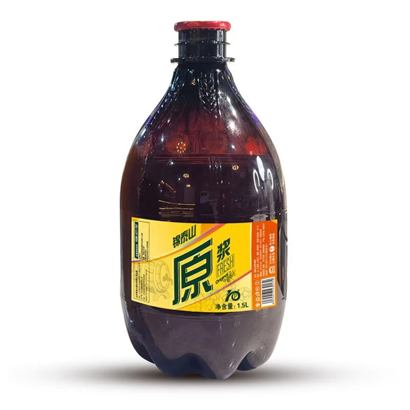 锦泰山原浆啤酒(麦芽度10度)1.5L/瓶