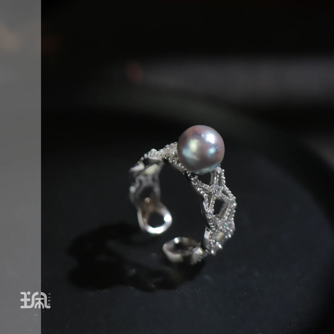 悠尧|海水珍珠*戒指*S925银镶嵌QXC24070908多样性发其一