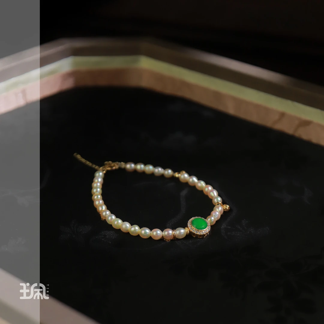 浠柠|海水珍珠*手链*18K金镶嵌QXC24070916多样性发其一