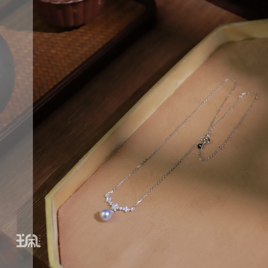 凌珍|海水珍珠*项链*S925银镶XYB24011222多样性发其一