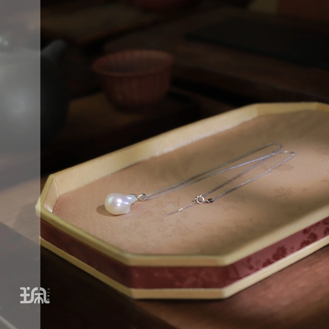 香岑|淡水珍珠*项链*S925银镶嵌PB23040934多样性发其一