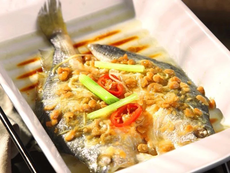 普宁豆酱焖黄花鱼