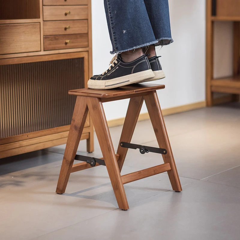 度庐折叠凳子家用加尔赫梯凳厨房高凳子省空间折叠椅子楼梯小凳子