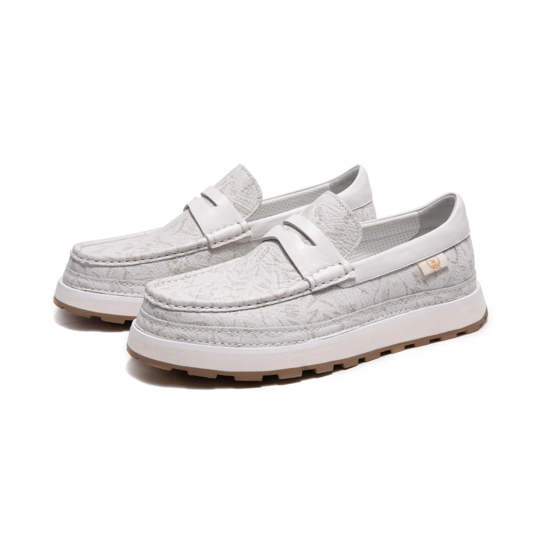 YO-C5575男士时尚舒适百搭乐福鞋夏季新款软底透气轻便低帮一脚蹬