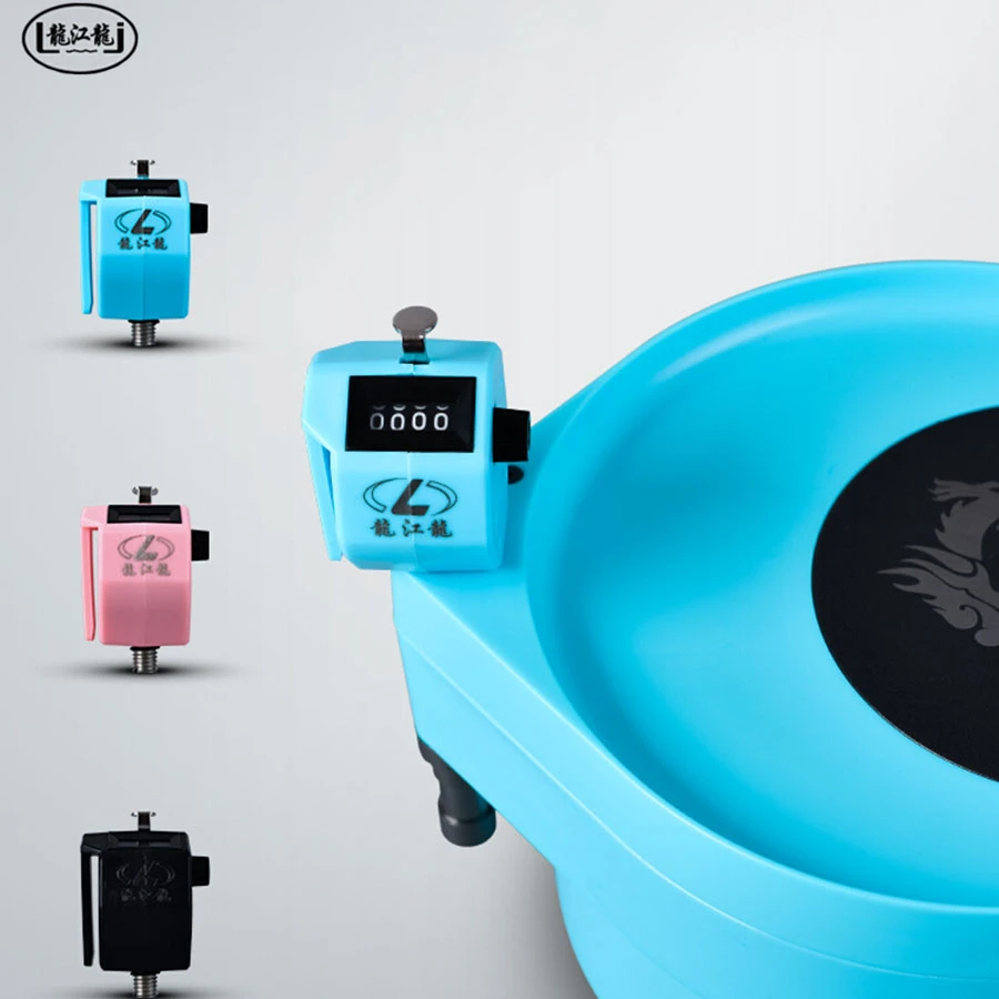 龙江龙钓鱼计数器拉饵盒计数器黑坑钓鱼计数器方便实用垂钓配件