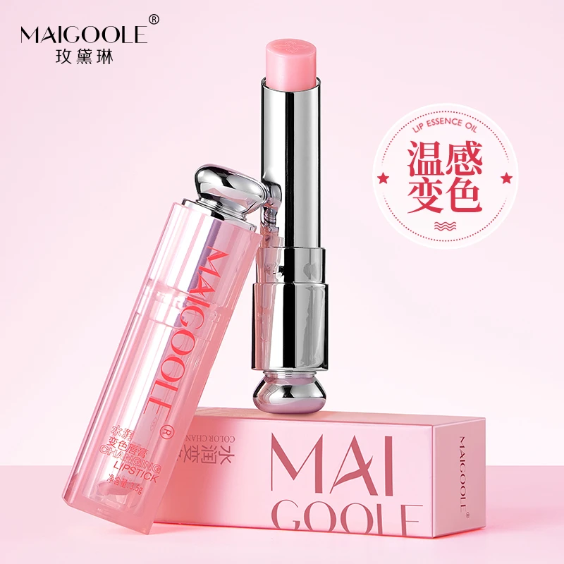 润唇膏水润温感变色滋润保湿补水防干裂健康唇色性感官方正品女生