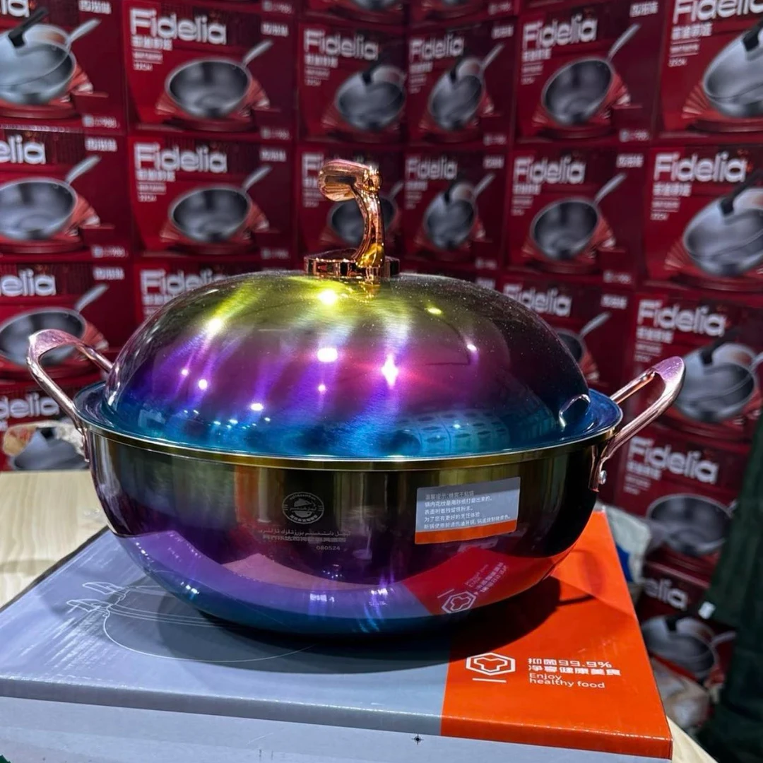 【新疆包邮】ئىچىل داستىخان 大容量316不粘锅女王汤 aa