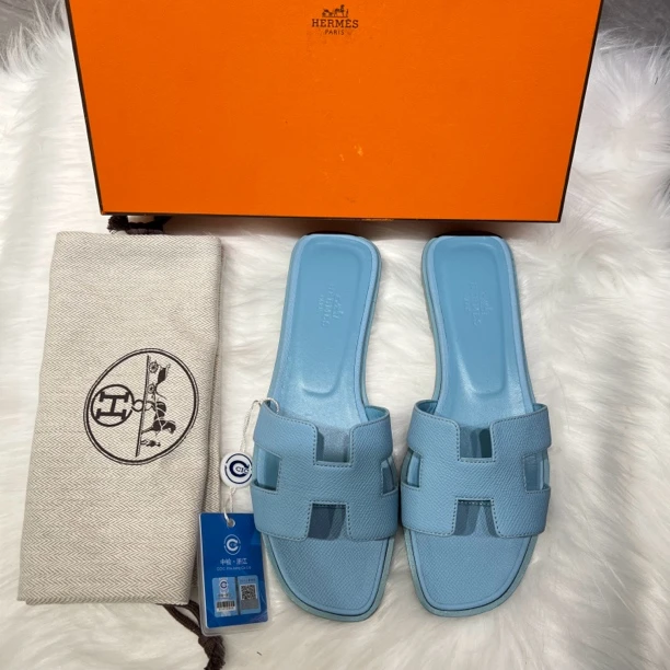 HERMES爱马仕 Oran H拖 37码 公价7.2k c1011