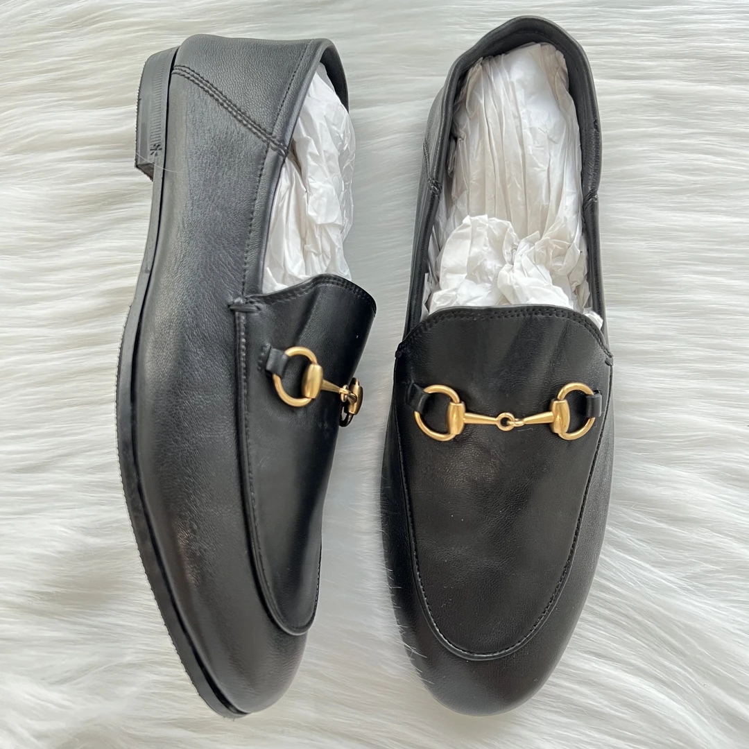 99新 GUCCI/古驰 马衔扣乐福单鞋 36码/36.5码 公价8k y034