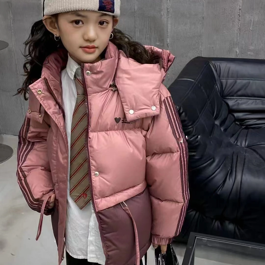 Y-N760【阿楠家甄选】女童冬款棉服时尚拼接冬季