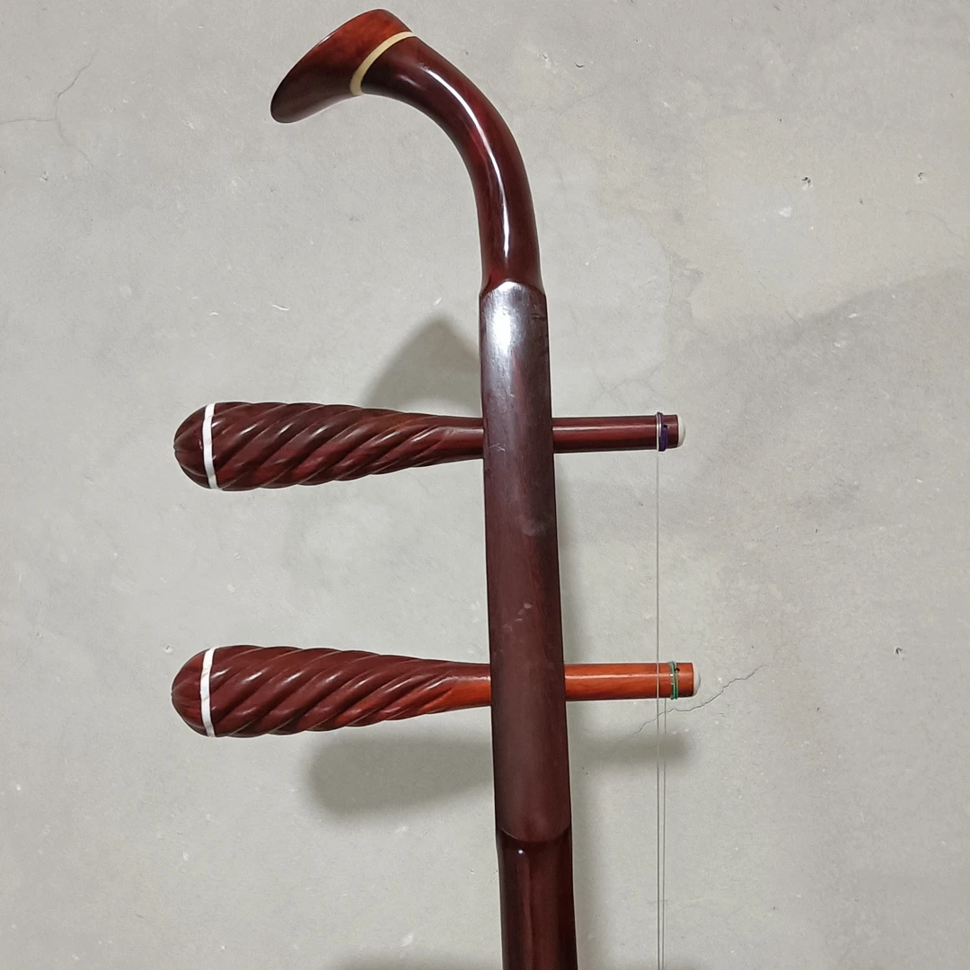 紫檀扁八角精致二胡