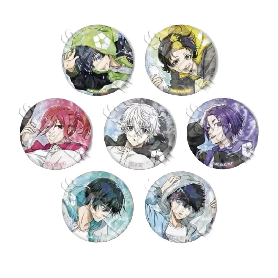 【日谷】蓝锁 蓝色监狱 玩水玻璃闪吧唧徽章盲盒（默认代拆）