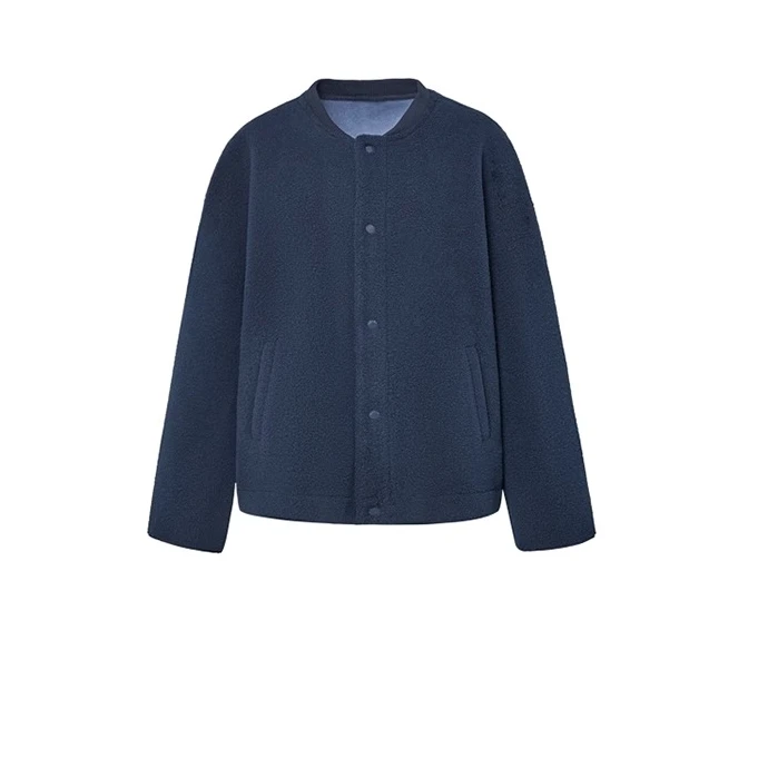 oajer欧纪儿旗舰女装店鸥同款蓝莓短外套女秋冬装美式棒球服上衣