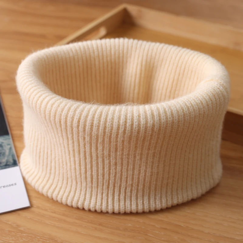 秋冬脖套男女护颈椎假领子加厚保暖羊毛线针织护脖子围巾套头围脖