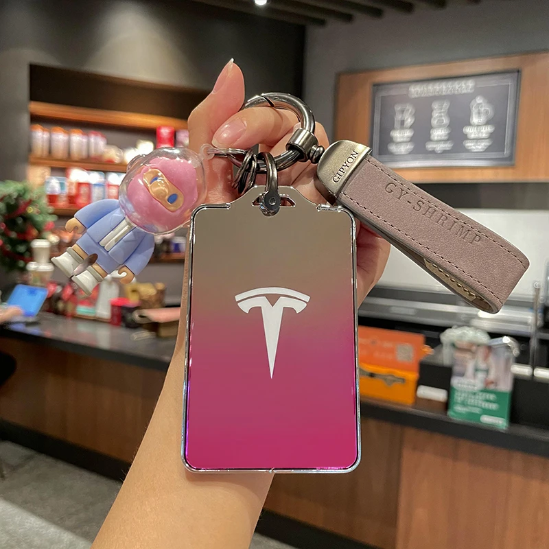 特斯拉卡片钥匙套Tesla汽车model3壳modelY包model扣专用男女卡套