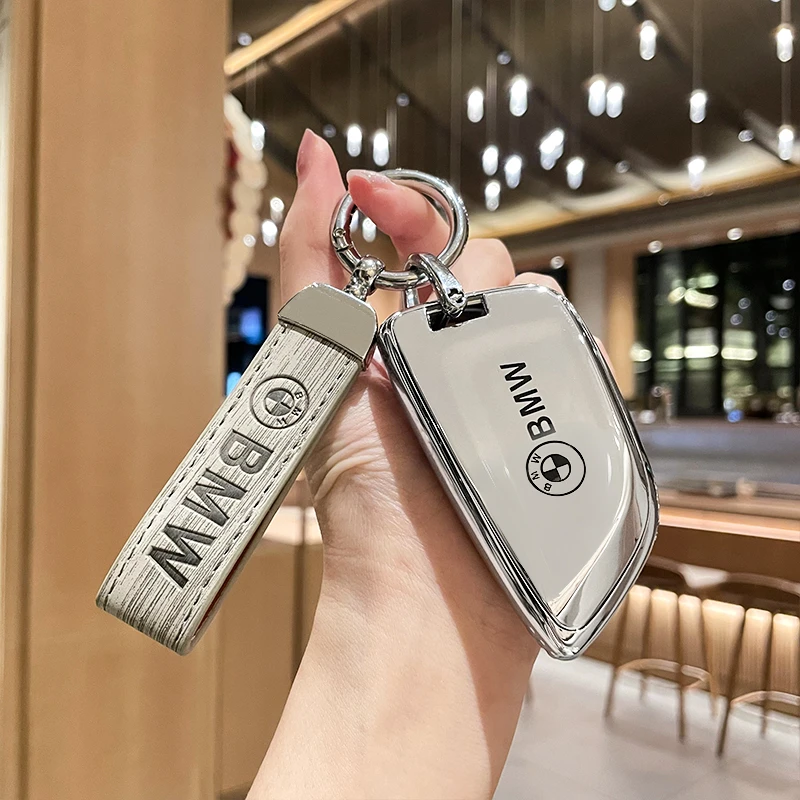 两棵草宝马钥匙套5系x3车i3壳3系ix3扣530刀锋x5x1高档325li包4系