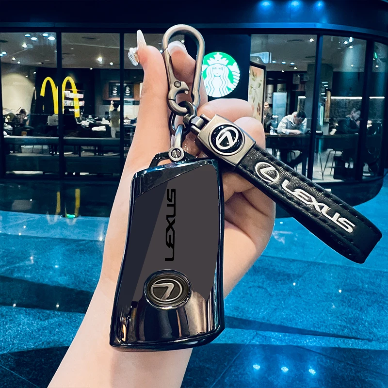 专用雷克萨斯钥匙套es200 260 rx300 nx200 lx570钥匙包扣真皮350